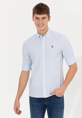 Erkek Açık Mavi Uzun Kollu Gömlek - 50262338016