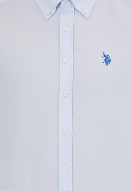 Erkek Açık Mavi Uzun Kollu Gömlek - 50262338016