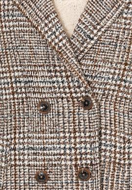 Kadın Krem Kaşe Kaban - 50255735008