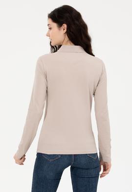 Kadın Taş Basic Sweatshirt - 50256259054