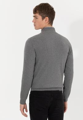 Erkek Lacivert Kapüşonlu Sweatshirt - 50257599019