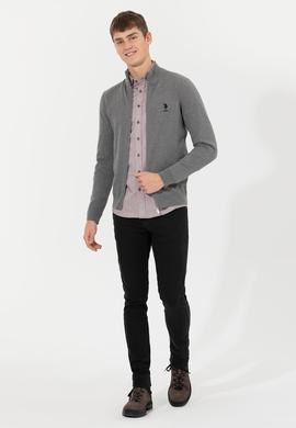 Erkek Lacivert Kapüşonlu Sweatshirt - 50257599019