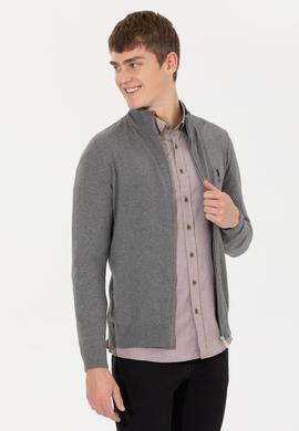 Erkek Lacivert Kapüşonlu Sweatshirt - 50257599019