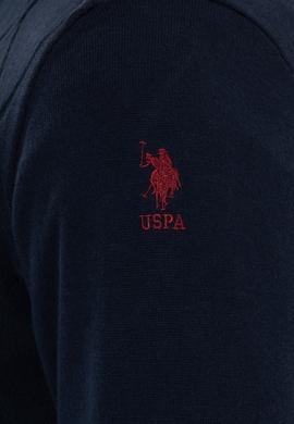 Erkek Lacivert V Yaka Triko Kazak - 50258136005