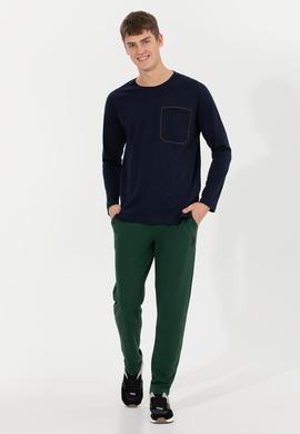 Erkek Yeşil Eşofman Altı - 50257270036