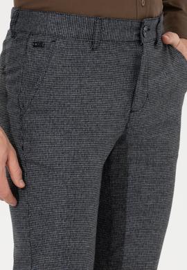 Erkek Lacivert Kanvas Pantolon - 50253914002