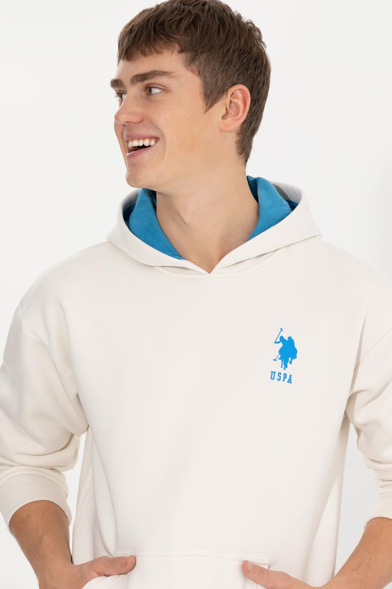 Erkek Ekru Sweatshirt - 50253235019