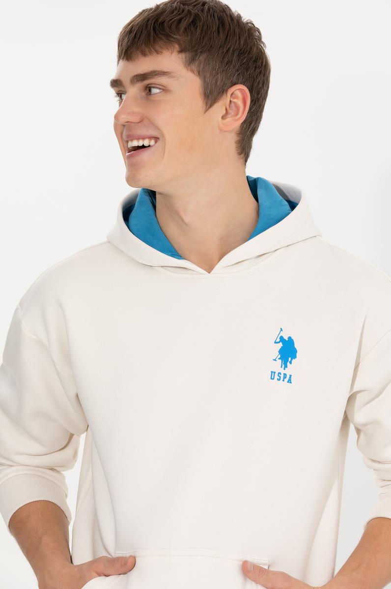 Erkek Ekru Sweatshirt