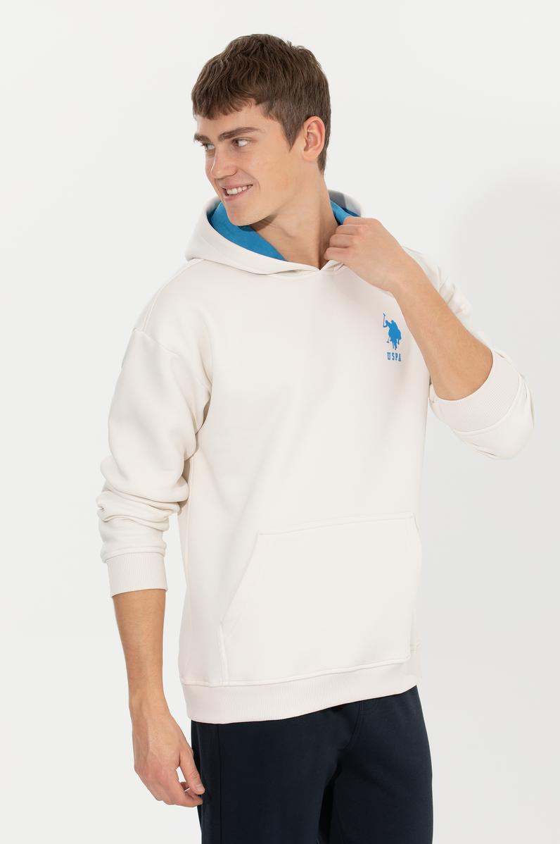 Erkek Ekru Sweatshirt