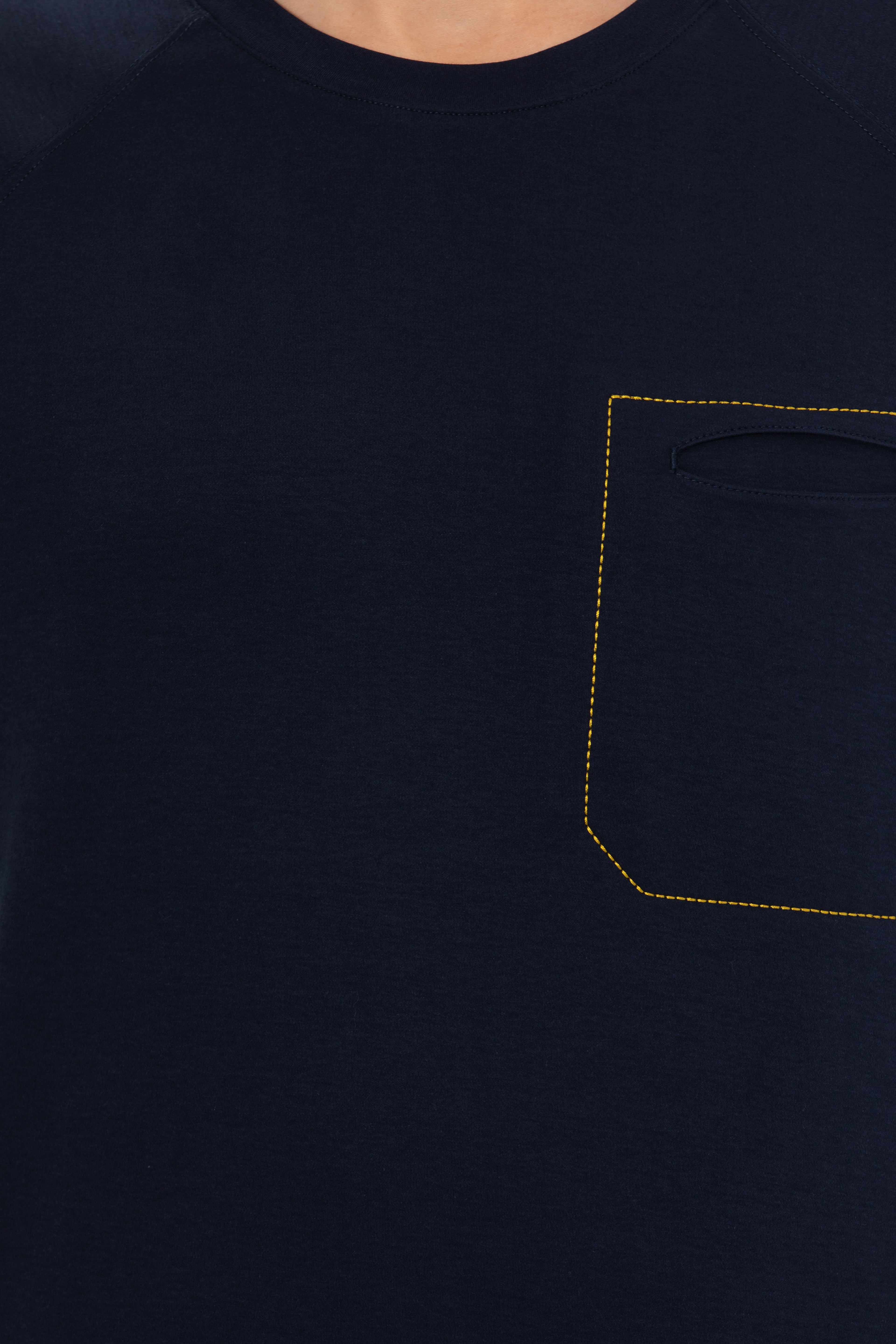 Erkek Lacivert Bisiklet Yaka Sweatshirt