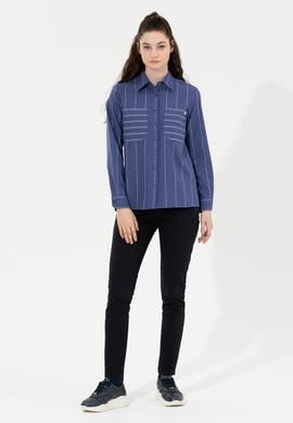 Kadın Lacivert Toothpick Fit Pantolon - 50253899010