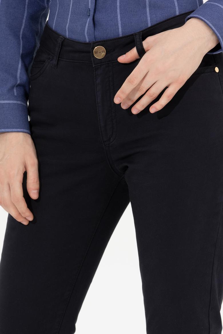Kadın Lacivert Toothpick Fit Pantolon - 50253899010