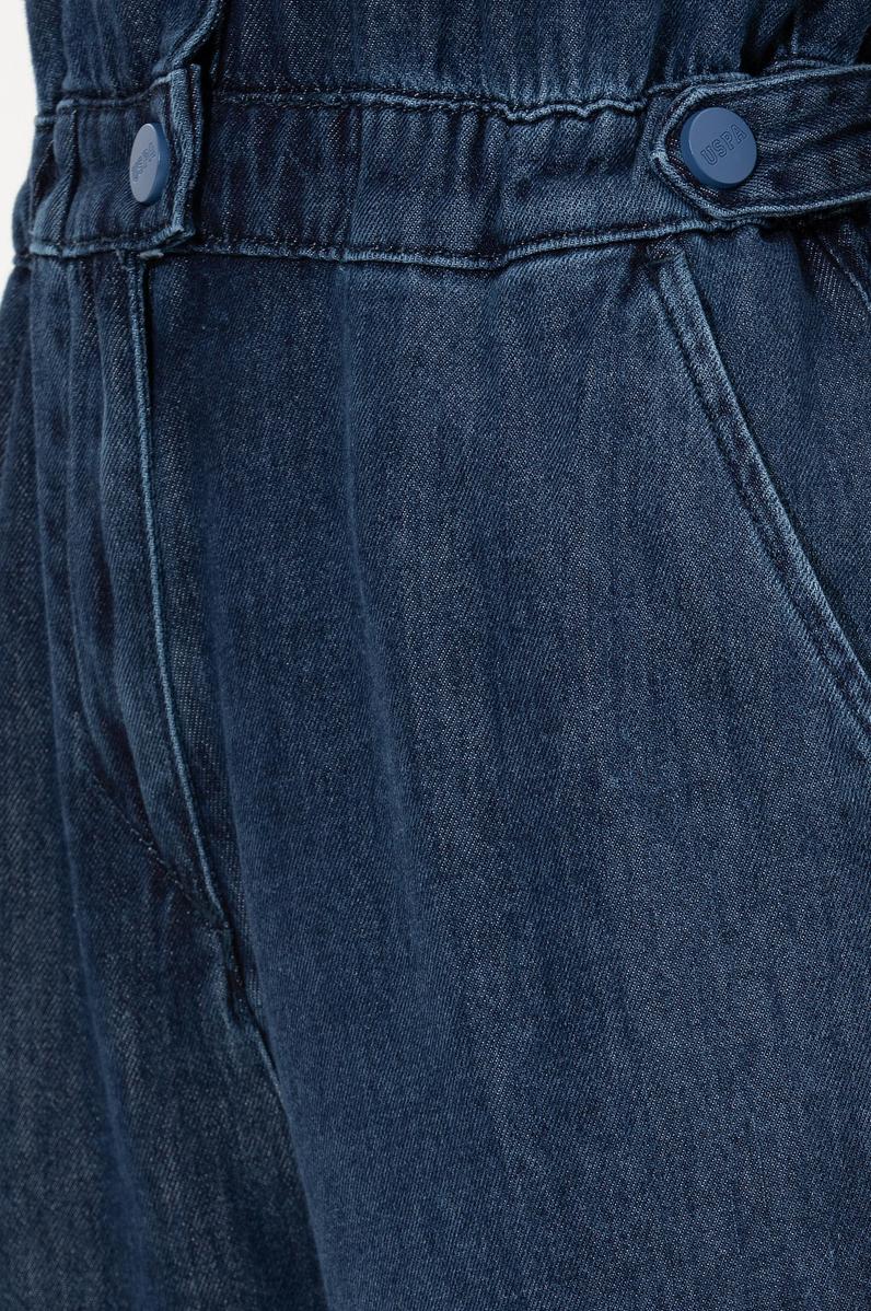 Kadın Koyu Mavi Jean Tulum