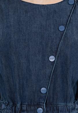 Kadın Koyu Mavi Jean Tulum - 50254322002