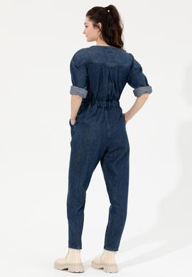 Kadın Koyu Mavi Jean Tulum - 50254322002