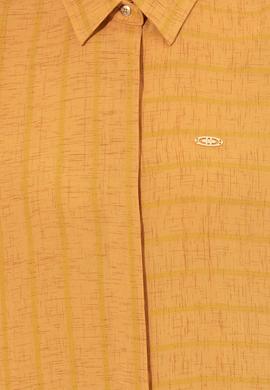 Kadın Safran Uzun Kollu Gömlek - 50254665003