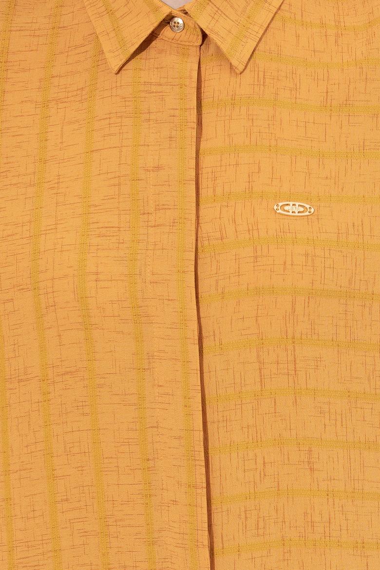 Kadın Safran Uzun Kollu Gömlek - 50254665003