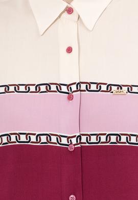 Kadın Pembe Uzun Kollu Gömlek - 50261135012