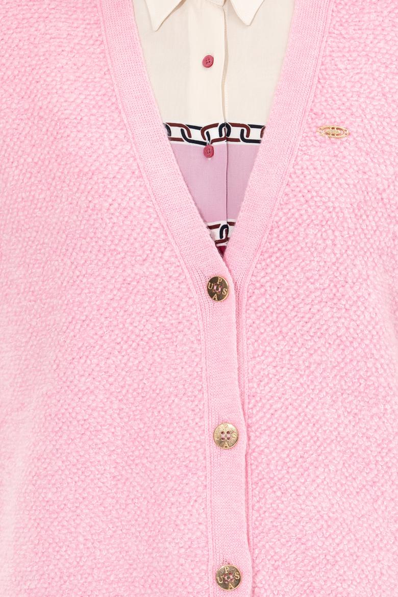 Kadın Manolya Triko Hırka - 50261324030