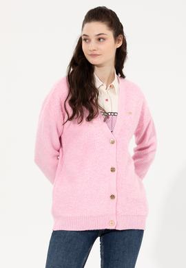 Kadın Manolya Triko Hırka - 50261324030