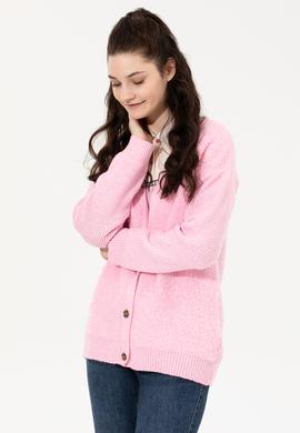 Kadın Manolya Triko Hırka - 50261324030