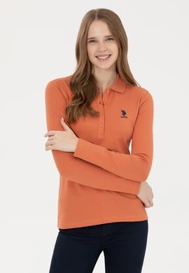 Kadın Kiremit Basic Sweatshirt - 50262813008