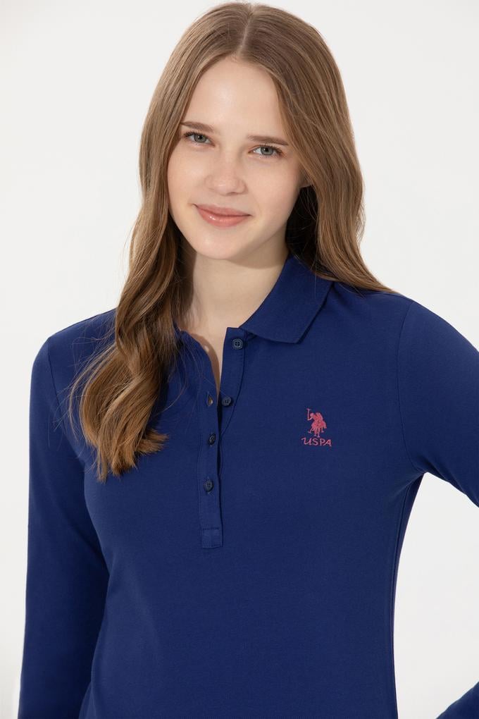 Kadın Mavi Basic Sweatshirt