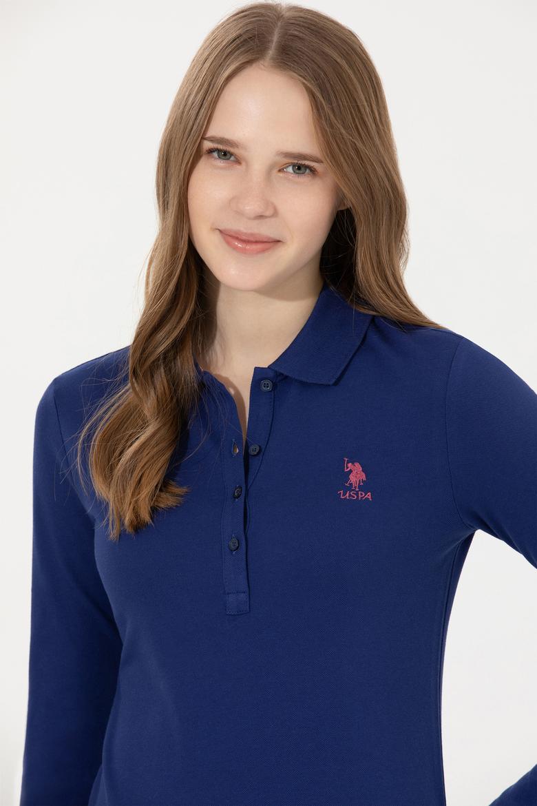 Kadın Mavi Basic Sweatshirt