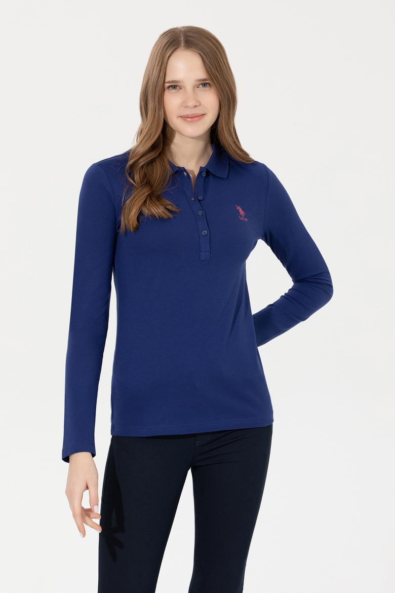 Kadın Mavi Basic Sweatshirt - 50262813021