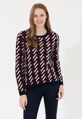 Kadın Lacivert Kazak - 50256645007