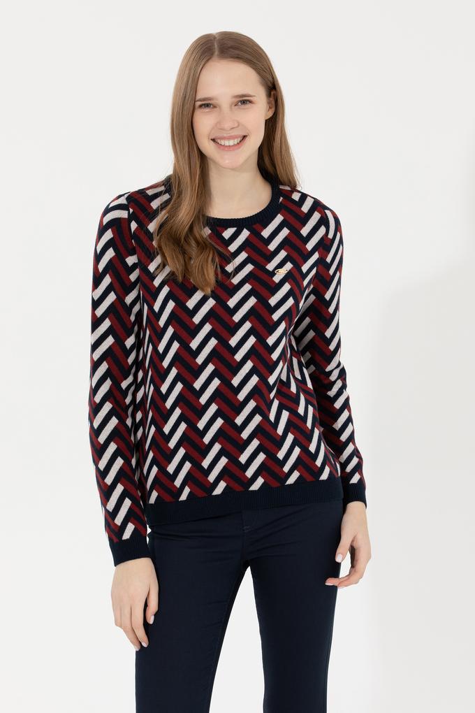 Kadın Lacivert Kazak