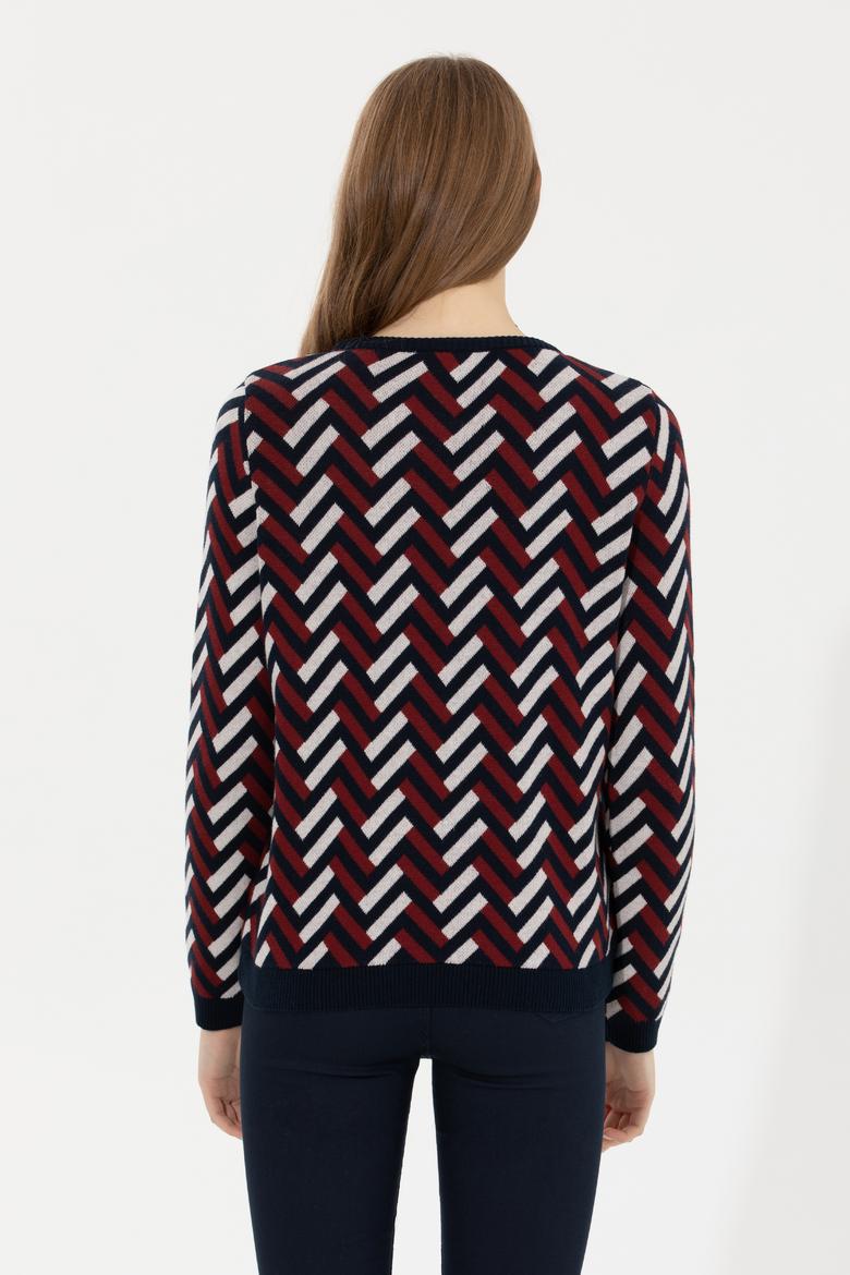 Kadın Lacivert Kazak - 50256645007