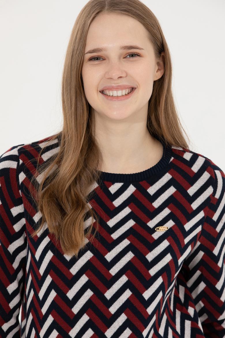 Kadın Lacivert Kazak - 50256645007