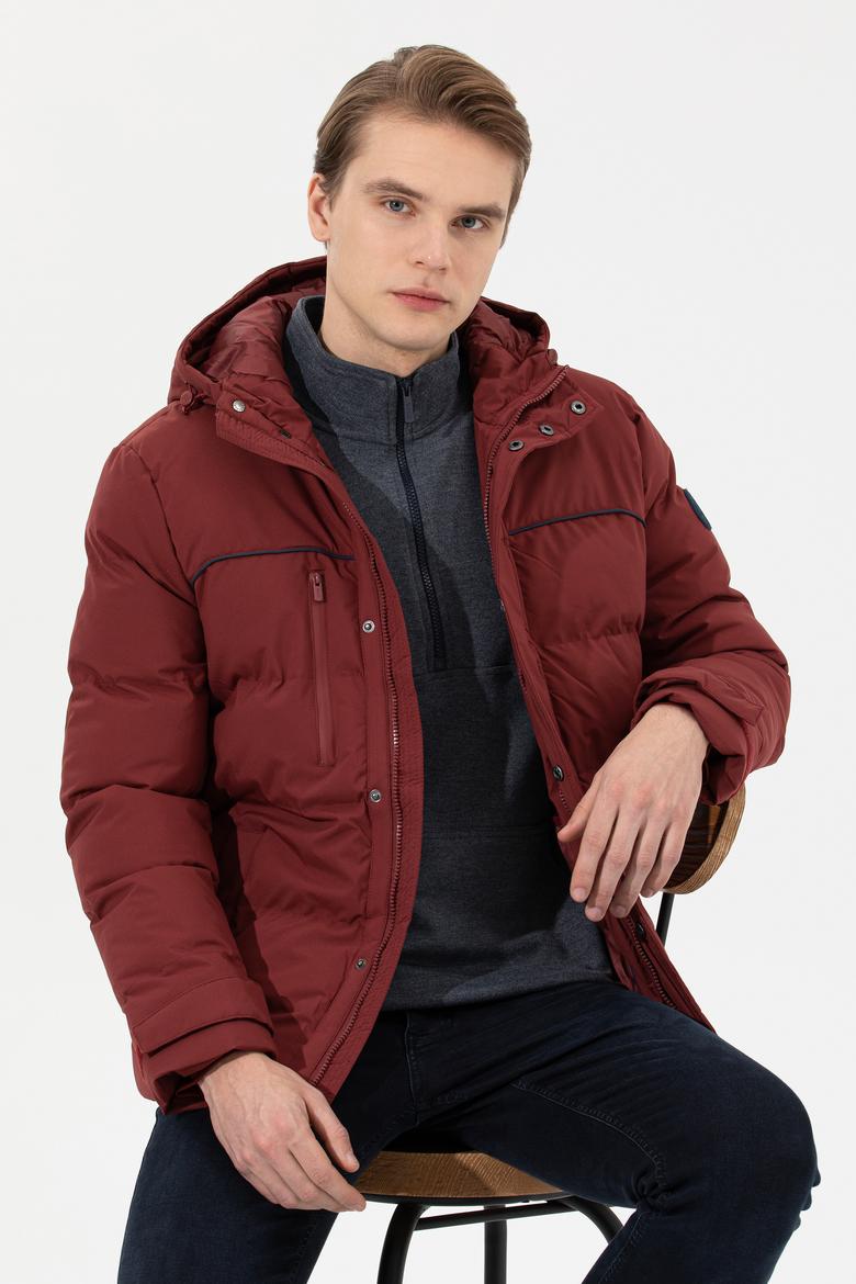 Erkek Vişne Mont - 50253587027