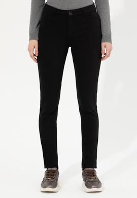 Kadın Siyah Toothpick Fit Pantolon - 50253899017