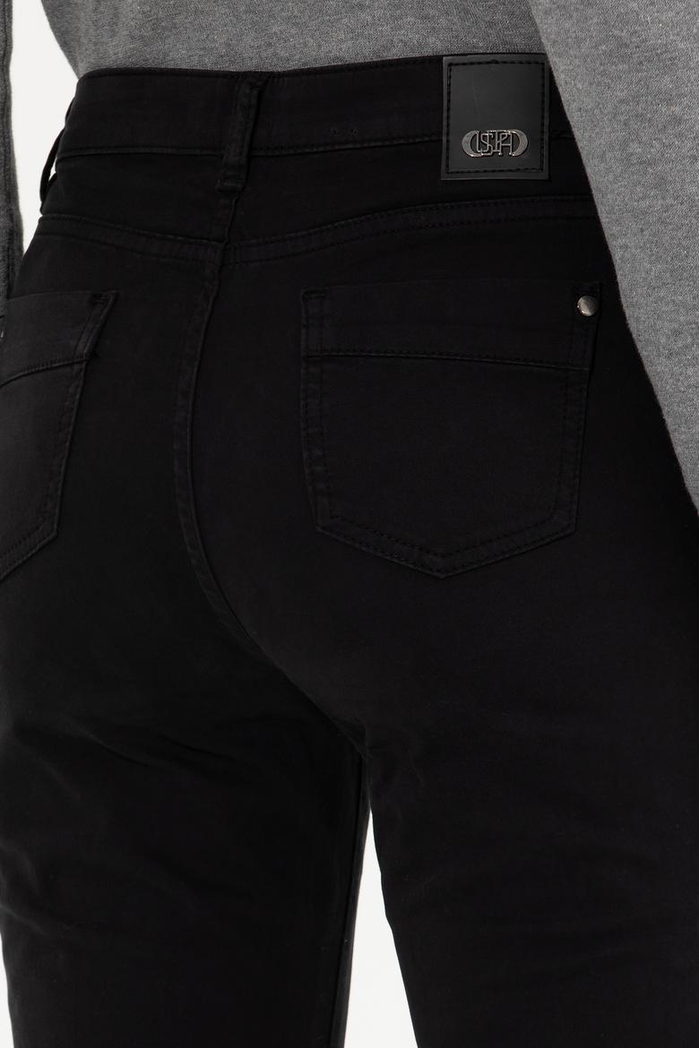 Kadın Siyah Toothpick Fit Pantolon - 50253899017