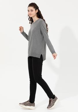 Kadın Siyah Toothpick Fit Pantolon - 50253899017