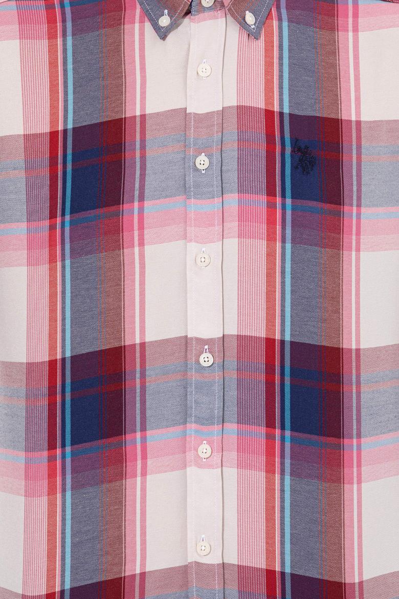 Erkek Ekoseli Kırmızı Gömlek - 50262452009