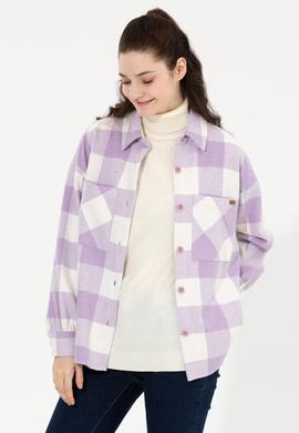 Kadın Manolya Uzun Kollu Gömlek - 50256994023