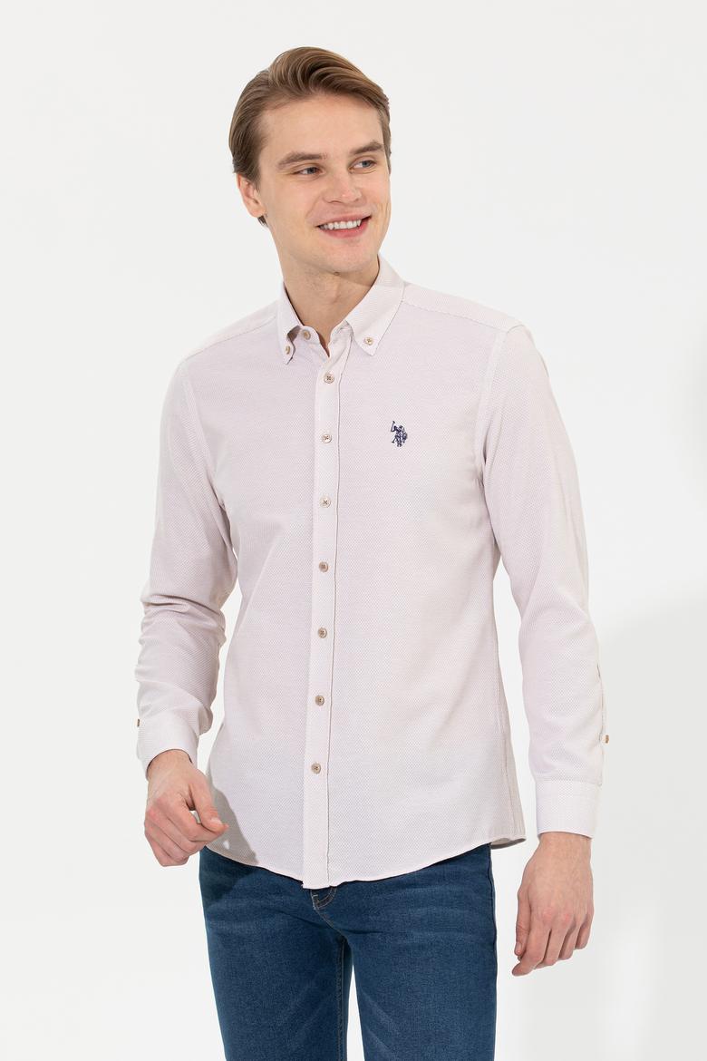 Erkek Sahra Uzun Kollu Gömlek