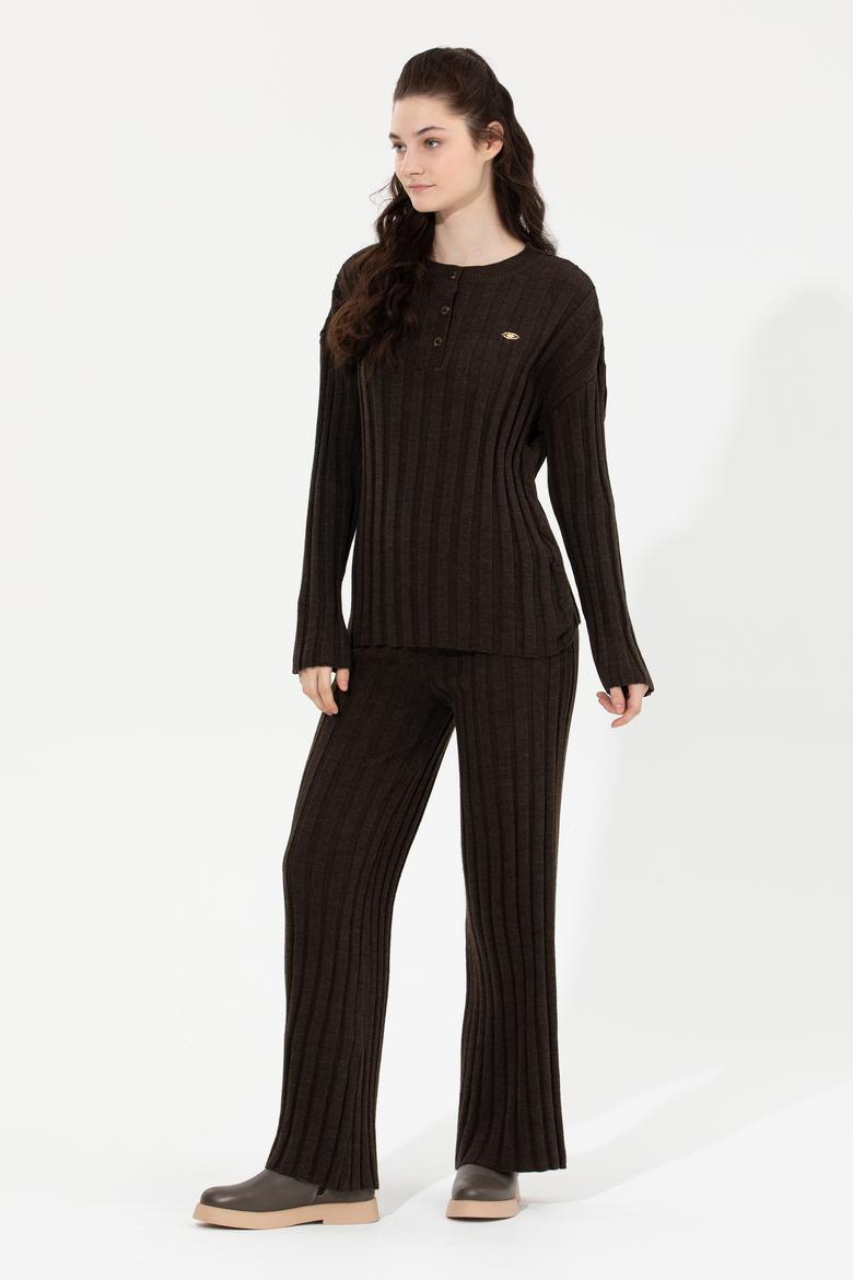 Kadın Coconut Bisiklet Yaka Kazak - 50253028031