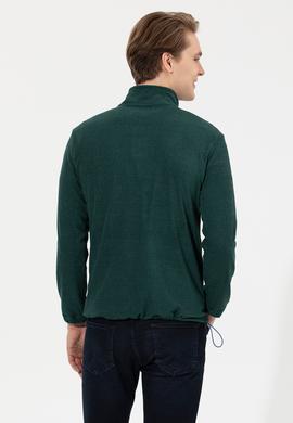 Erkek Yeşil Sweatshirt - 50253588026