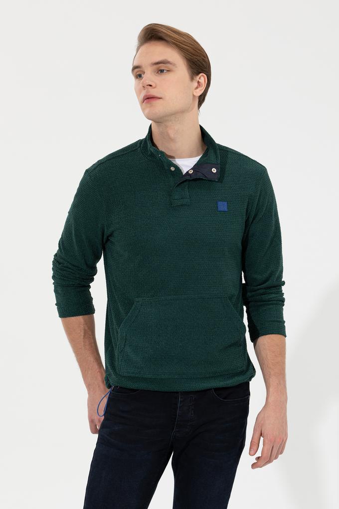 Erkek Yeşil Sweatshirt