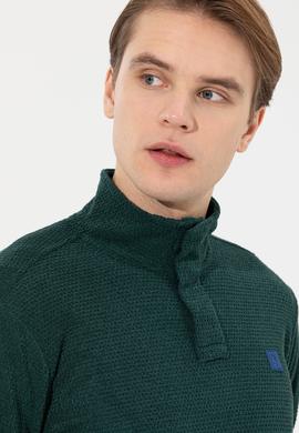 Erkek Yeşil Sweatshirt - 50253588026