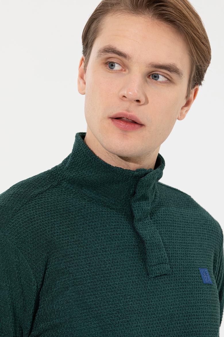 Erkek Yeşil Sweatshirt - 50253588026