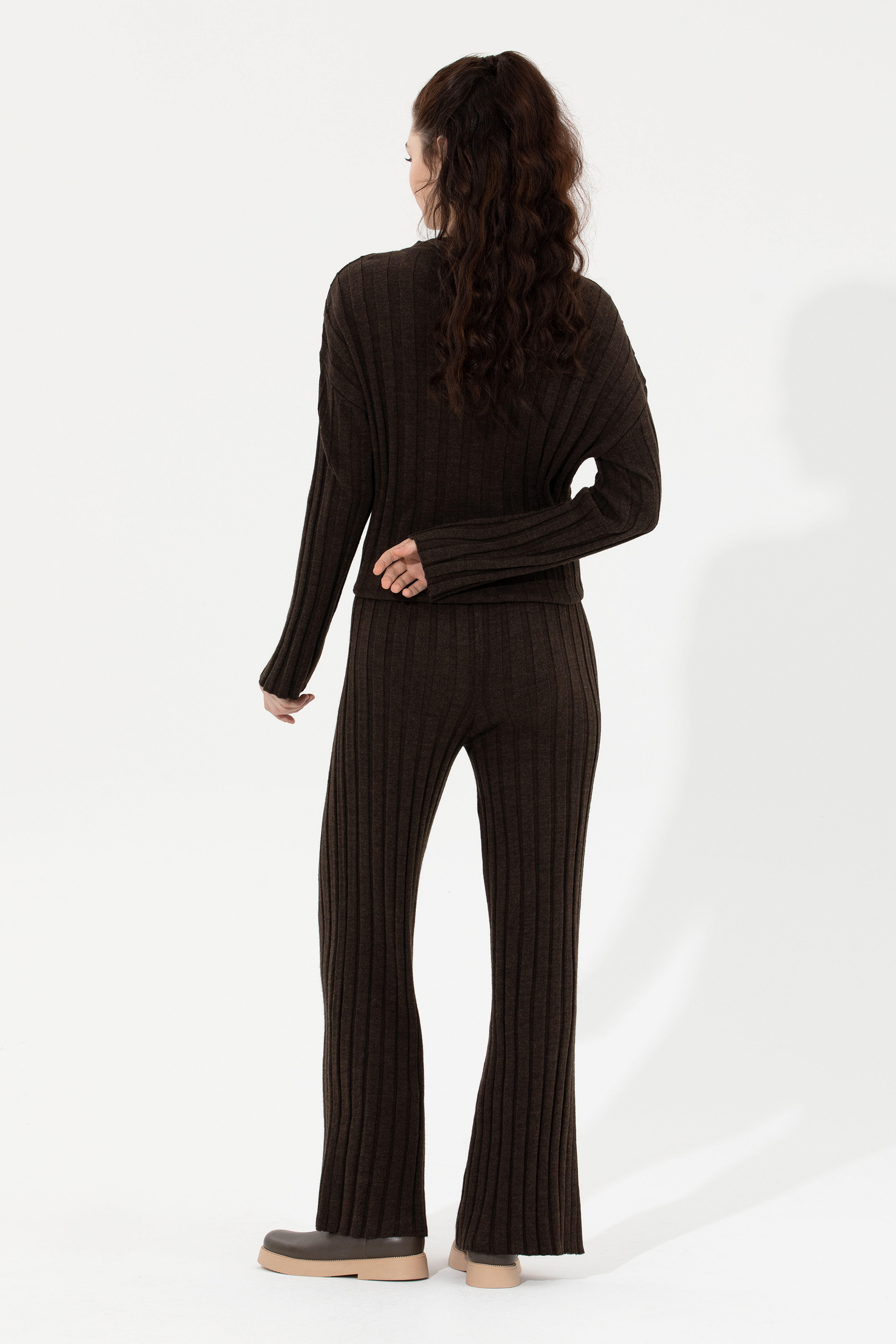 Kadın Coconut Triko Pantolon - Image 4