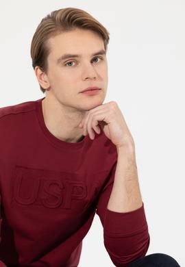 Erkek Vişne Basic Sweatshirt - 50254503034