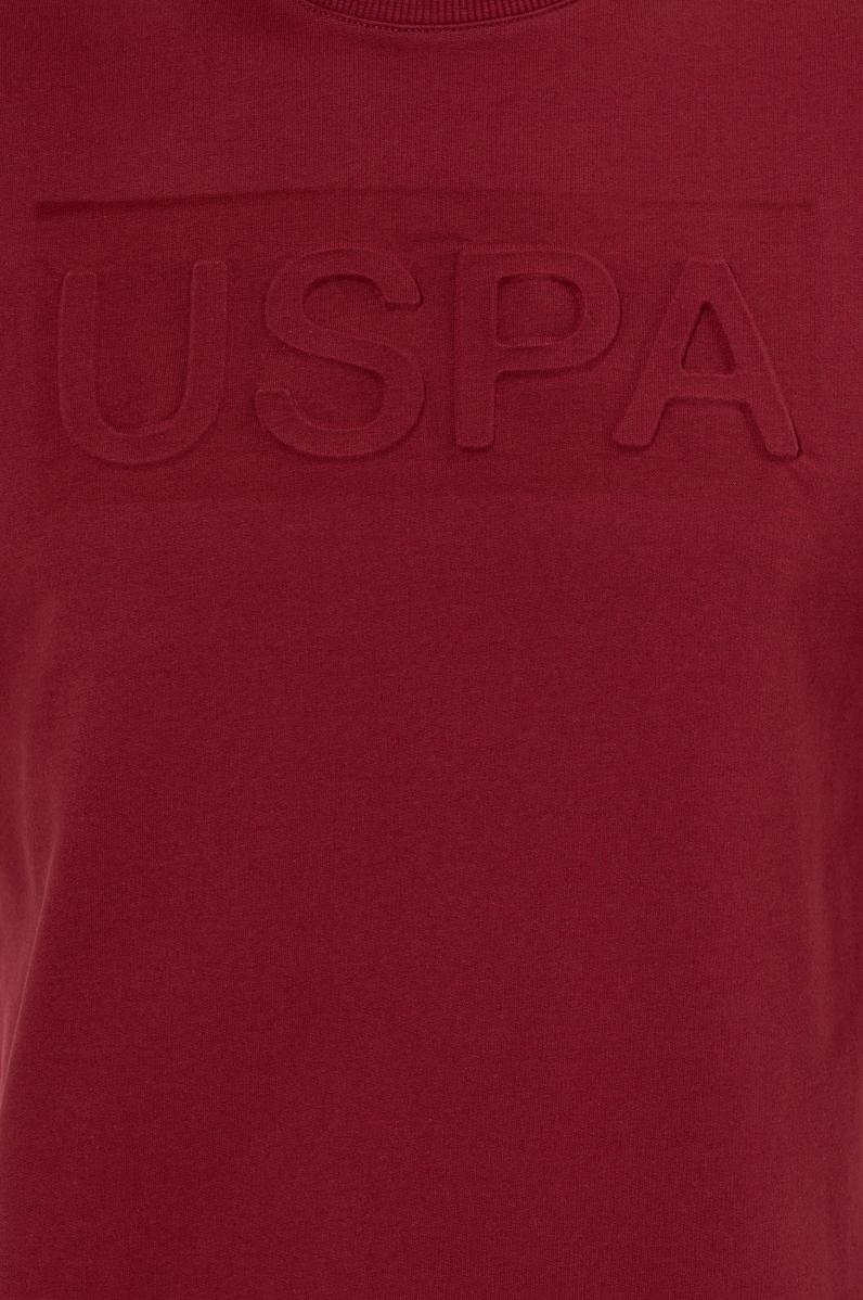 Erkek Vişne Basic Sweatshirt