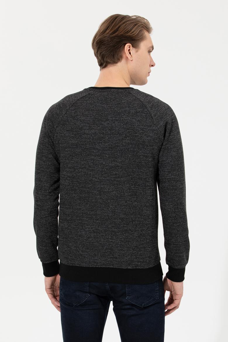 Erkek Siyah Sweatshirt - 50256356033