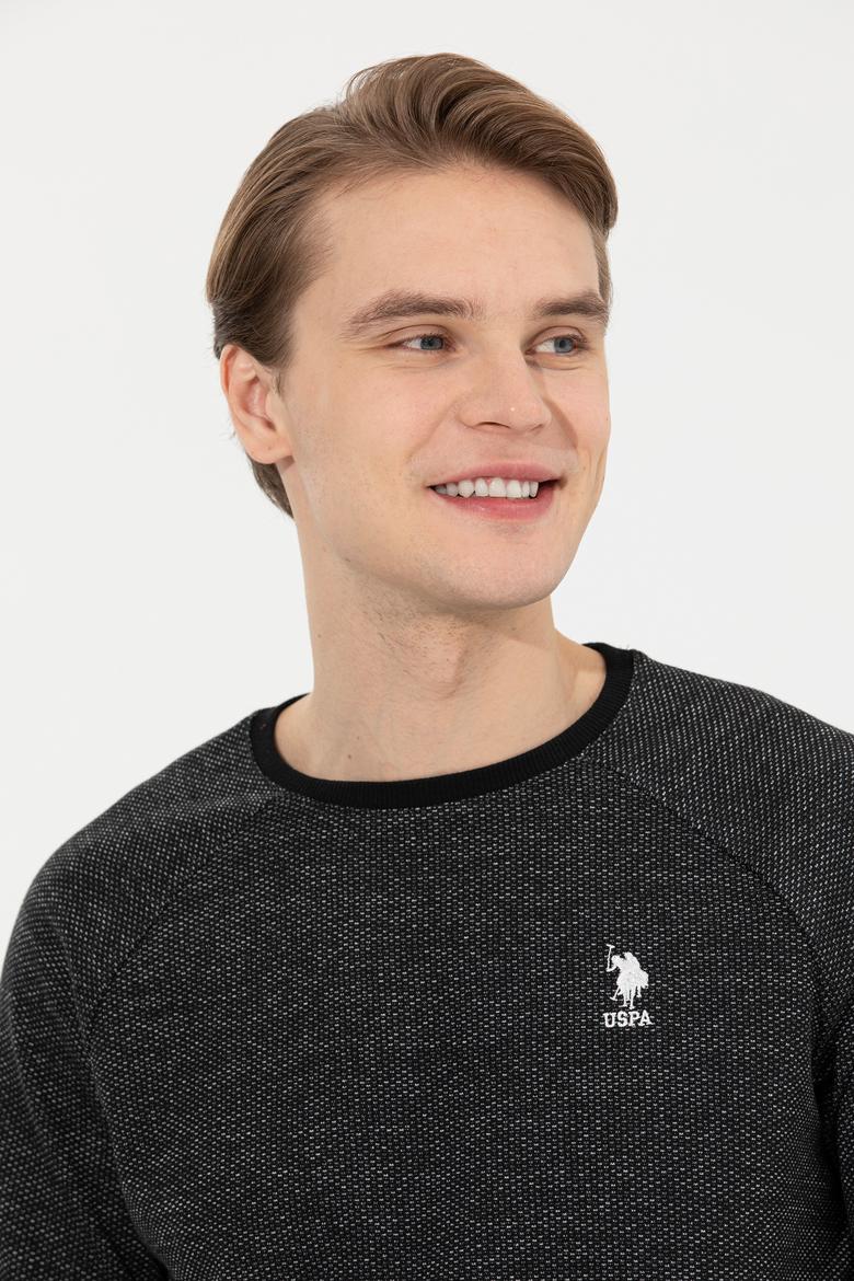 Erkek Siyah Sweatshirt - 50256356033